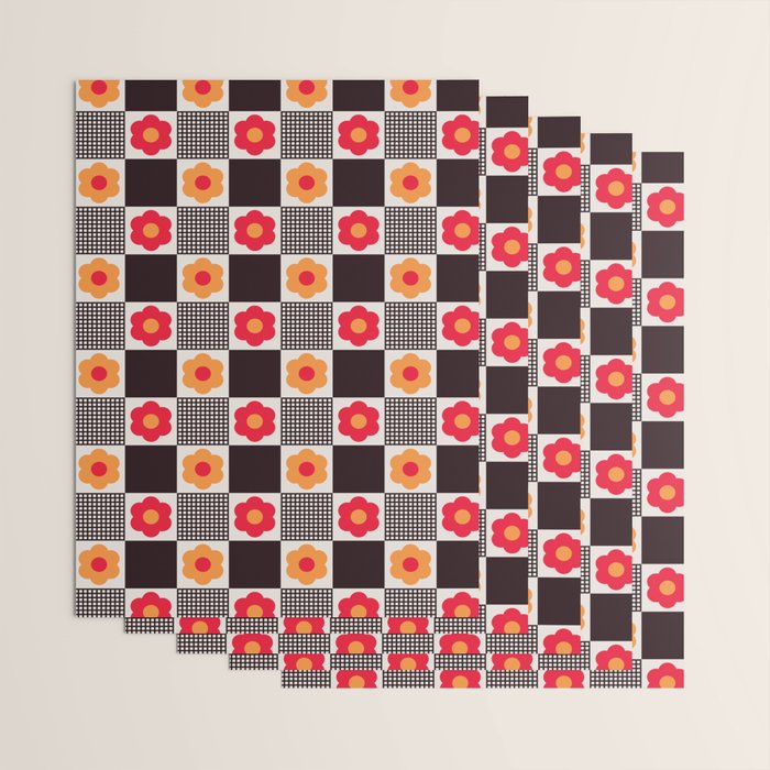 Dedekovski Retro Wrapping Paper Gallery Image 3