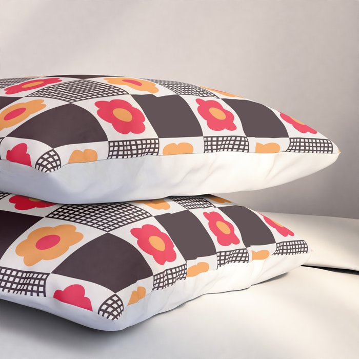 Dedekovski Retro Pillow Sham Gallery Image 3