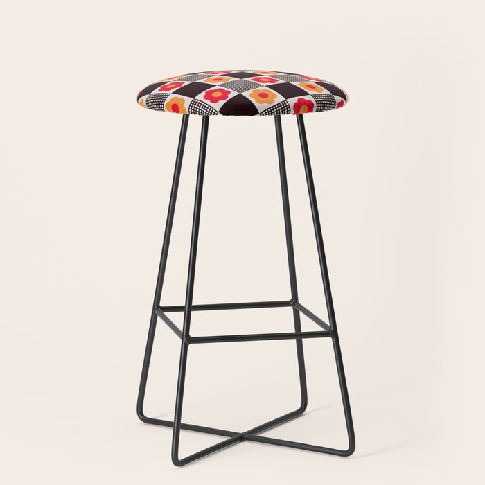 Dedekovski Retro Stool Gallery Image 1