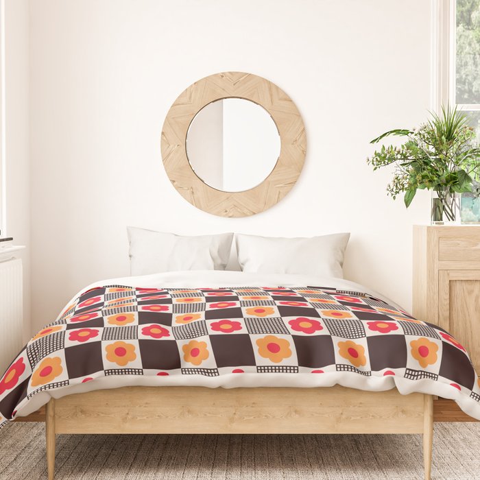 Dedekovski Retro Duvet Cover Gallery Image 3