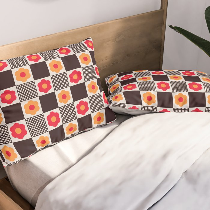 Dedekovski Retro Pillow Sham Gallery Image 2