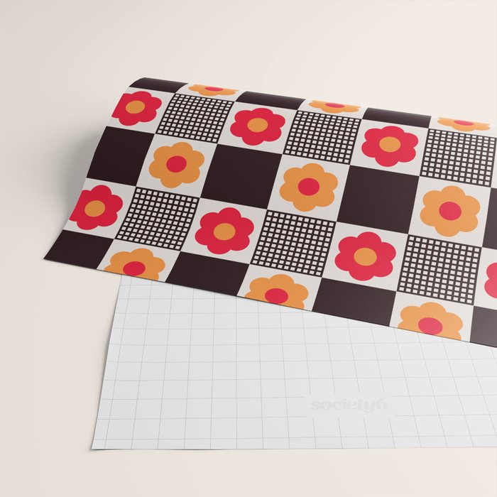 Dedekovski Retro Wrapping Paper Gallery Image 2