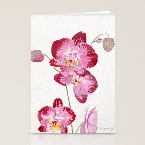 Orchid 2 Stationery Card Gallery Image 1