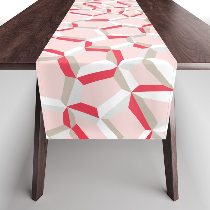 City life connections pearl pink Table Runner Gallery Image 1