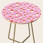 Cute Mushroom Pattern Side Table Gallery Image 2