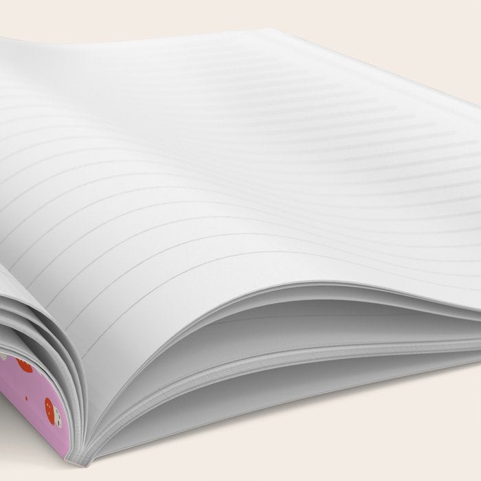 Cute Mushroom Pattern Notebook Gallery Image 2