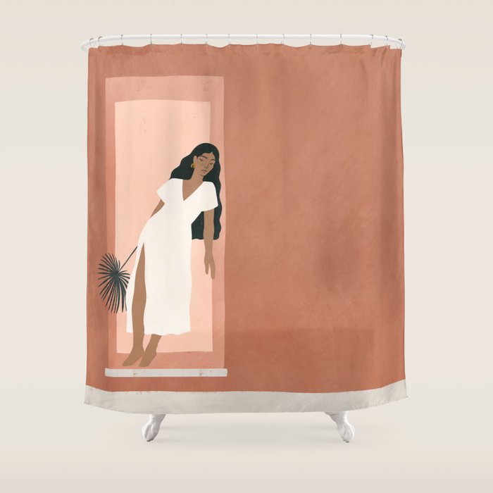 the doorway Shower Curtain Gallery Image 1