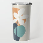 Abstract Flowers 3 Travel Mug Gallery Image 2