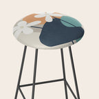 Abstract Flowers 3 Stool Gallery Image 2