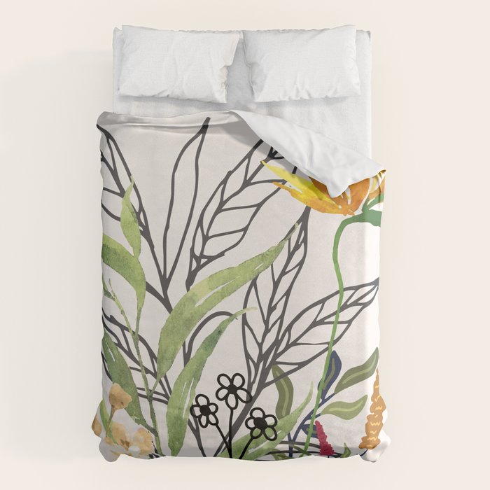 Spring Garden IV Duvet Cover Gallery Image 6