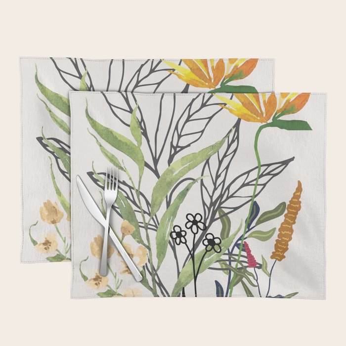 Spring Garden IV Placemat Gallery Image 1