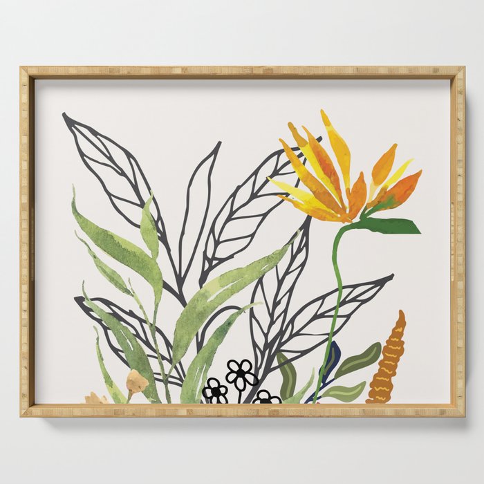 Spring Garden IV Serving Tray Gallery Image 1