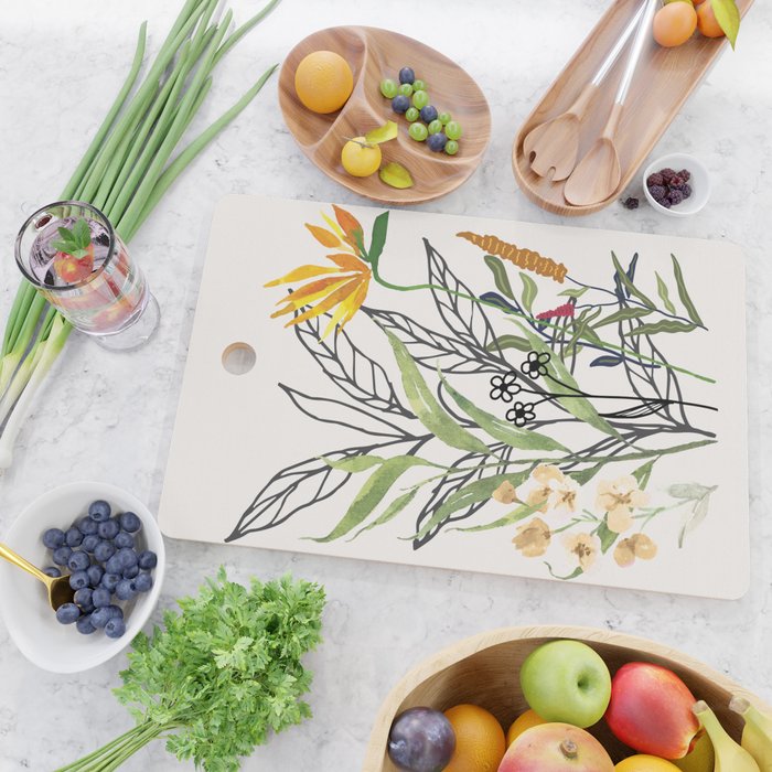 Spring Garden IV Cutting Board Gallery Image 2