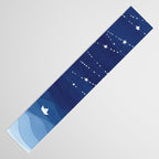 Garland of Stars IV, night sky Table Runner Gallery Image 3