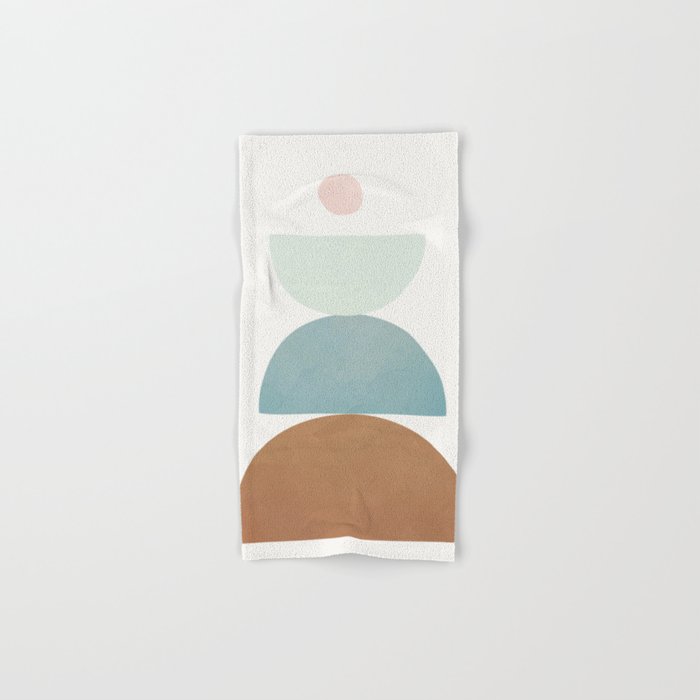 Soft Abstract Shapes 06 Bath Towel Gallery Image 1