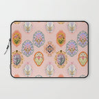 Enchanting Victorian Floral Frame: A Burst of Color and Elegance Laptop Sleeve Gallery Image 1