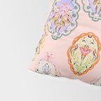 Enchanting Victorian Floral Frame: A Burst of Color and Elegance Pillow Sham Gallery Image 4