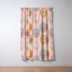 Enchanting Victorian Floral Frame: A Burst of Color and Elegance Window Curtain Gallery Image 3