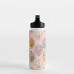 Enchanting Victorian Floral Frame: A Burst of Color and Elegance Water Bottle Gallery Image 3