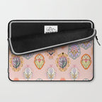 Enchanting Victorian Floral Frame: A Burst of Color and Elegance Laptop Sleeve Gallery Image 2
