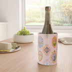 Enchanting Victorian Floral Frame: A Burst of Color and Elegance Wine Chiller Gallery Image 4