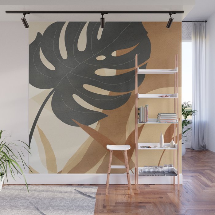 Branches and Leaves Design 02 Wall Mural Gallery Image 1