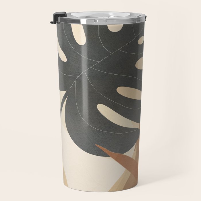 Branches and Leaves Design 02 Travel Mug Gallery Image 3