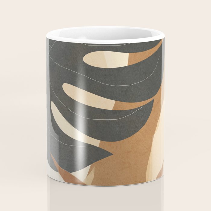 Branches and Leaves Design 02 Coffee Mug Gallery Image 4