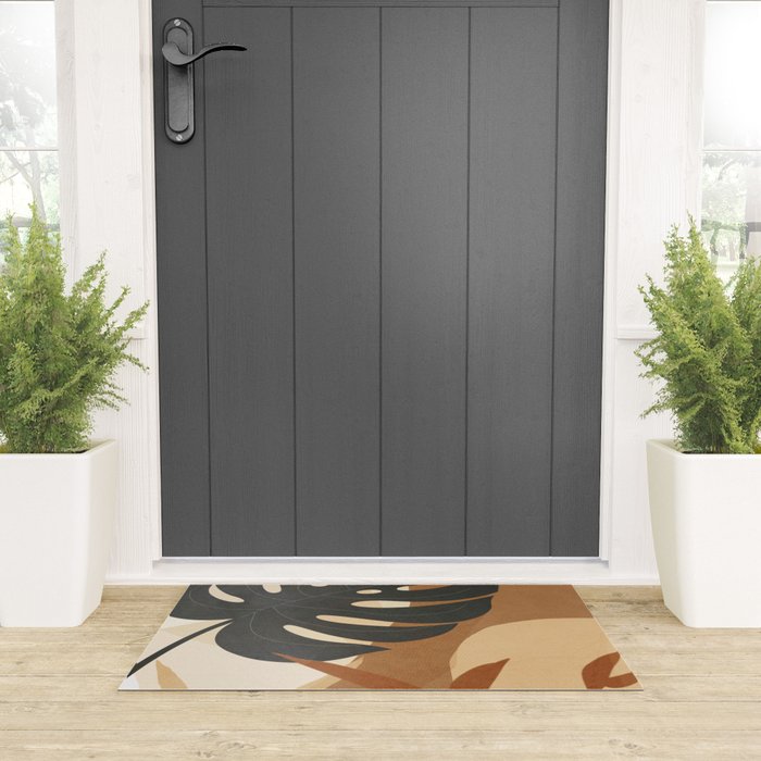 Branches and Leaves Design 02 Welcome Mat Gallery Image 3