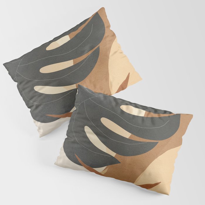 Branches and Leaves Design 02 Pillow Sham Gallery Image 1