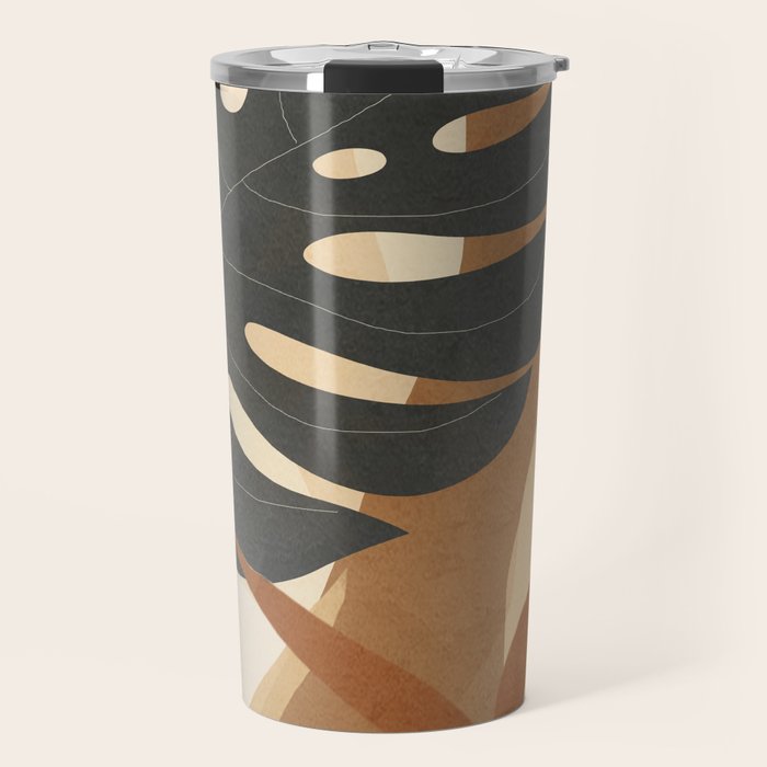 Branches and Leaves Design 02 Travel Mug Gallery Image 1
