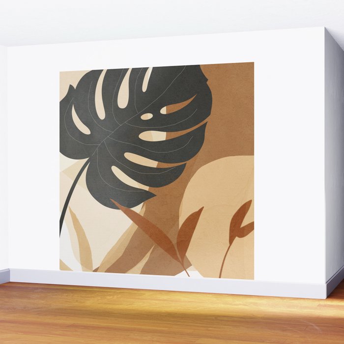 Branches and Leaves Design 02 Wall Mural Gallery Image 2
