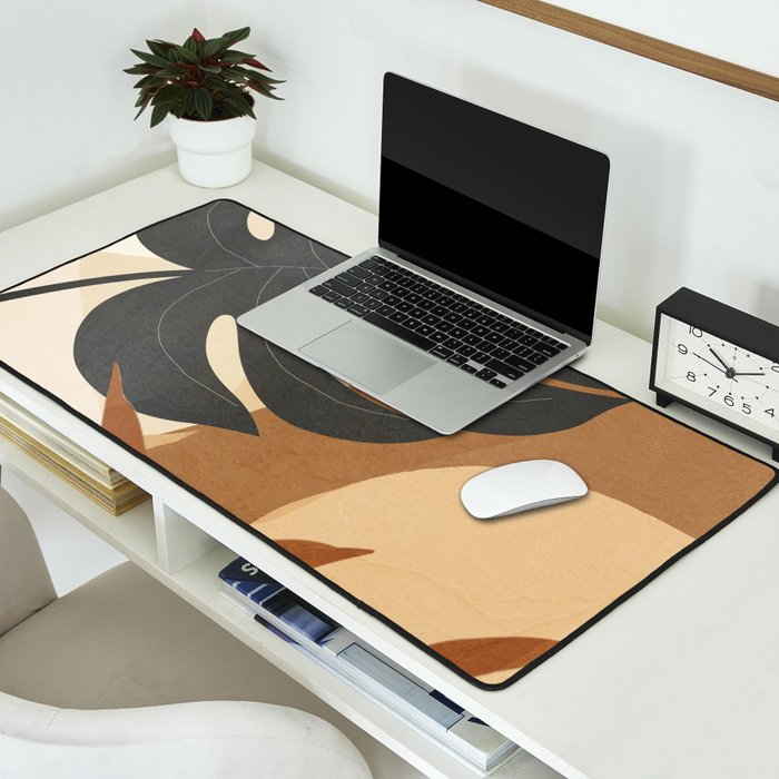 Branches and Leaves Design 02 Desk Mat Gallery Image 2