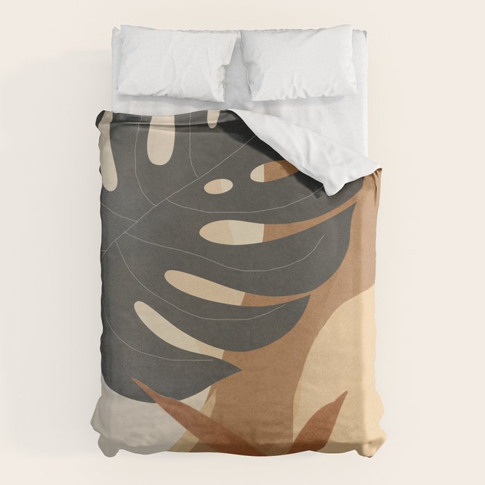 Branches and Leaves Design 02 Duvet Cover Gallery Image 1