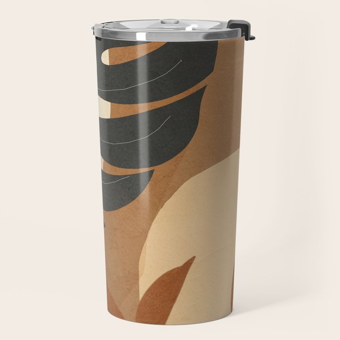 Branches and Leaves Design 02 Travel Mug Gallery Image 2