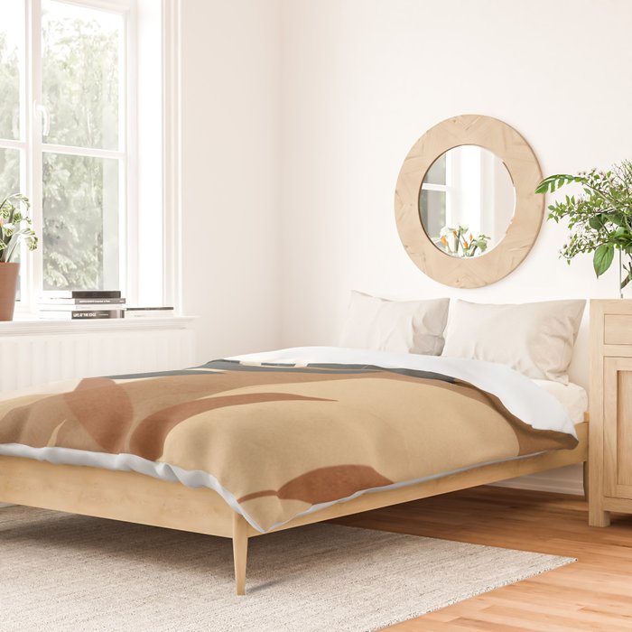 Branches and Leaves Design 02 Duvet Cover Gallery Image 2