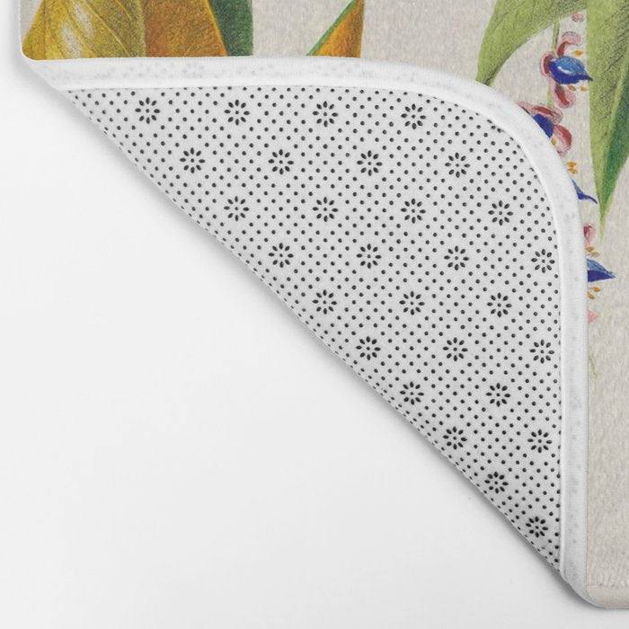 Plum from "Flore dâAmÃ©rique" by Ãtienne Denisse, 1840s Bath Mat Gallery Image 2