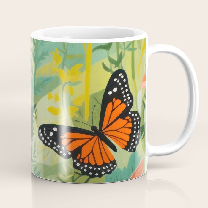 Butterfly Rolling Hills Paradise Coffee Mug Gallery Image 1
