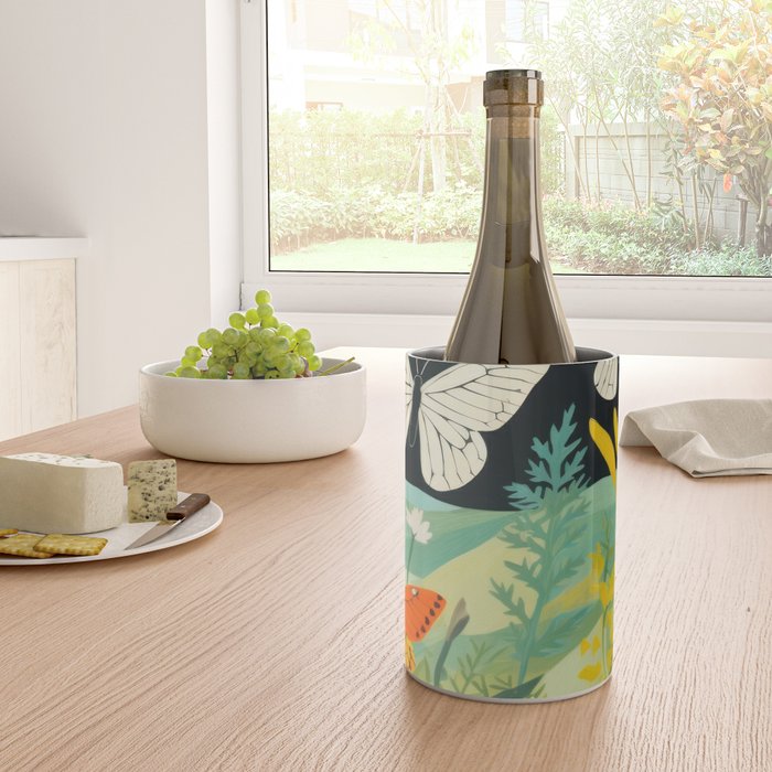 Butterfly Rolling Hills Paradise Wine Chiller Gallery Image 4