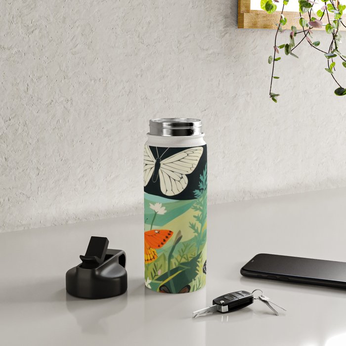 Butterfly Rolling Hills Paradise Water Bottle Gallery Image 4