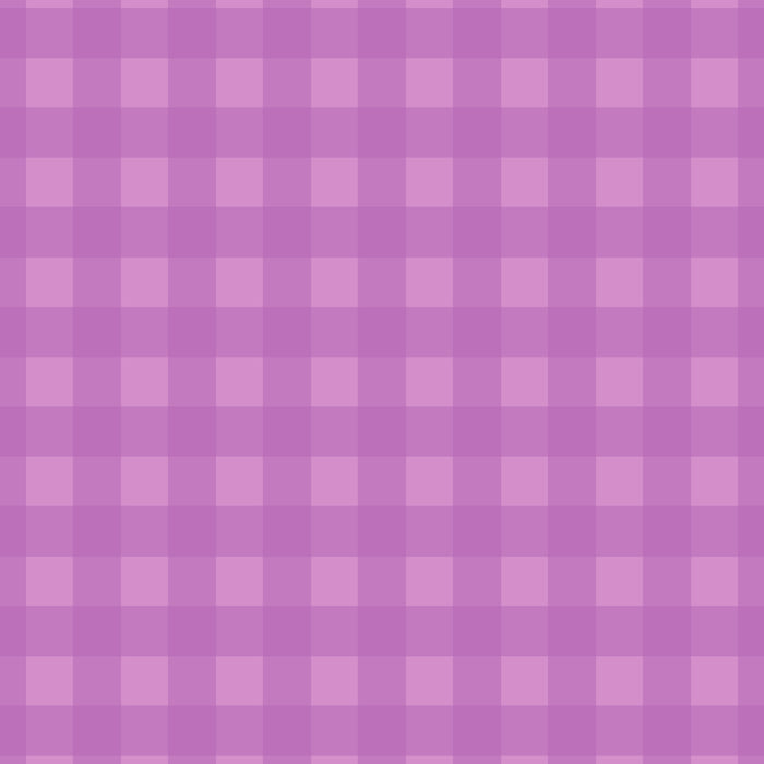Gingham Check Pattern in Lavender Orchid Purple Coffee Mug Gallery Image 2