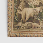 Antique 17th Century Louis XIV Ancient India French Gobelin Tapestry Poster Gallery Image 3