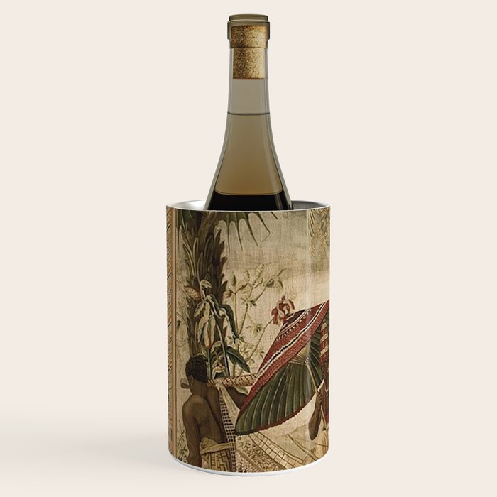 Antique 17th Century Louis XIV Ancient India French Gobelin Tapestry Wine Chiller Gallery Image 2