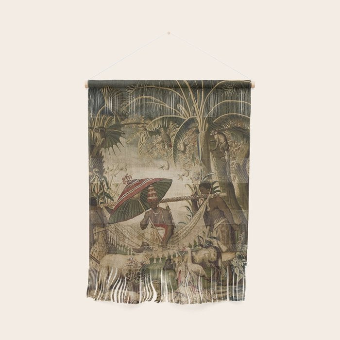 Antique 17th Century Louis XIV Ancient India French Gobelin Tapestry Wall Hanging Gallery Image 1