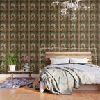Antique 17th Century Louis XIV Ancient India French Gobelin Tapestry Wallpaper Gallery Image 3