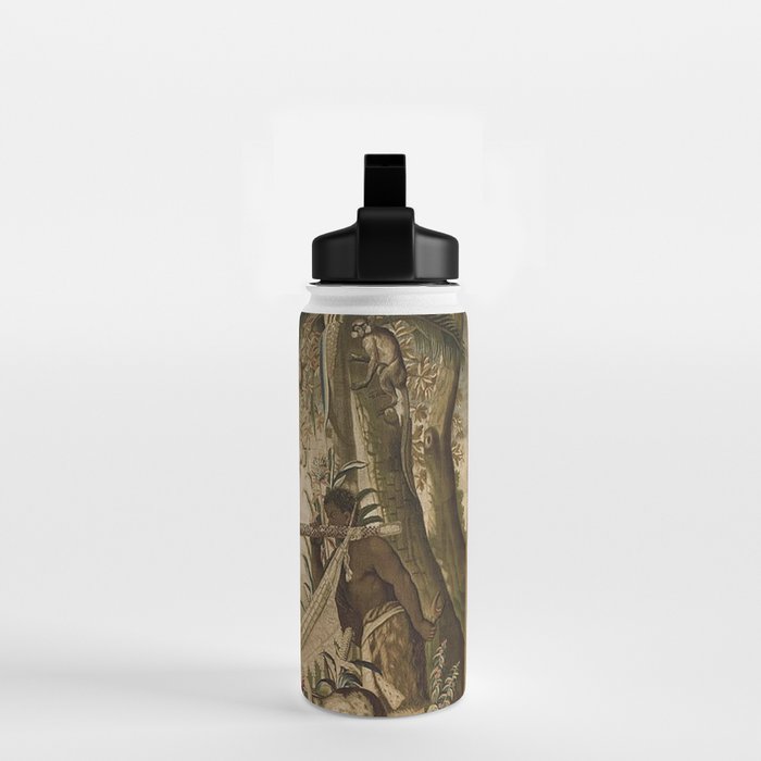 Antique 17th Century Louis XIV Ancient India French Gobelin Tapestry Water Bottle Gallery Image 2