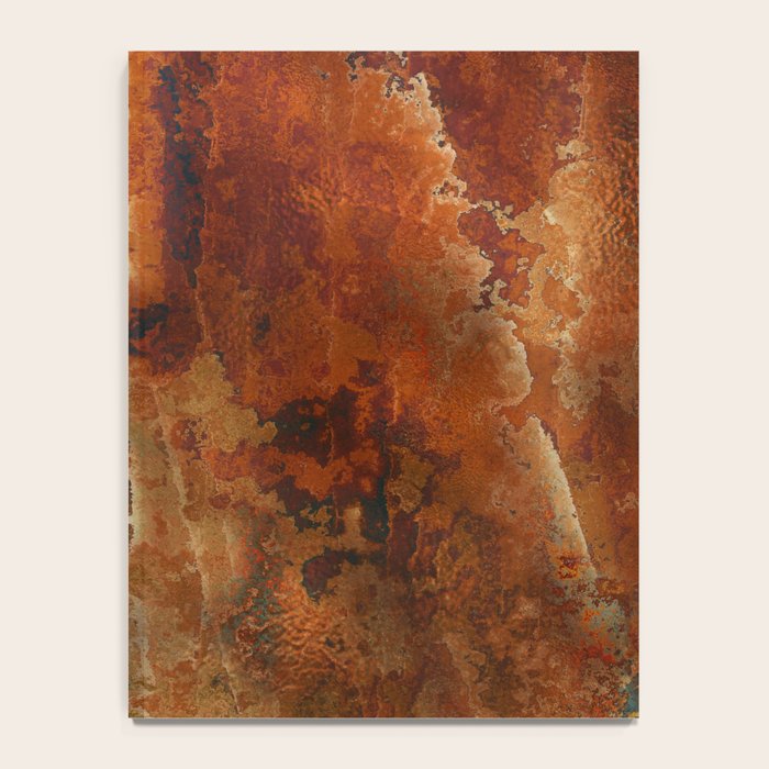 Colorful Blue and Copper Rust Notebook Gallery Image 4