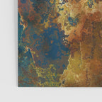 Colorful Blue and Copper Rust Poster Gallery Image 3