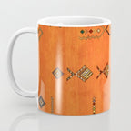 Oriental Traditional Moroccan Berber Rug Artwork Coffee Mug Gallery Image 3