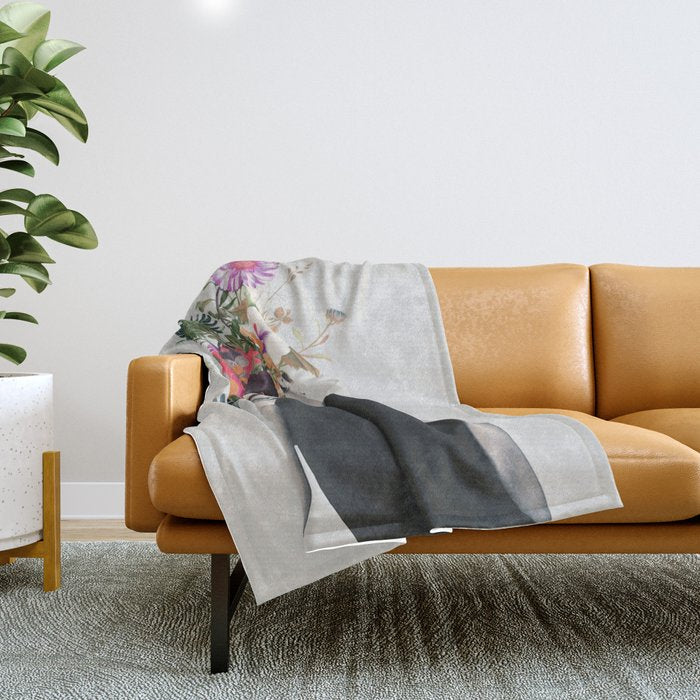 Floral beauty Throw Blanket Gallery Image 1